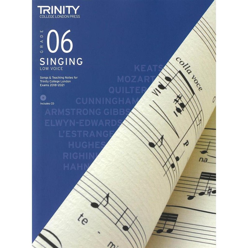 Exam Pieces Singing 2018-2021 Grade 6 (low)