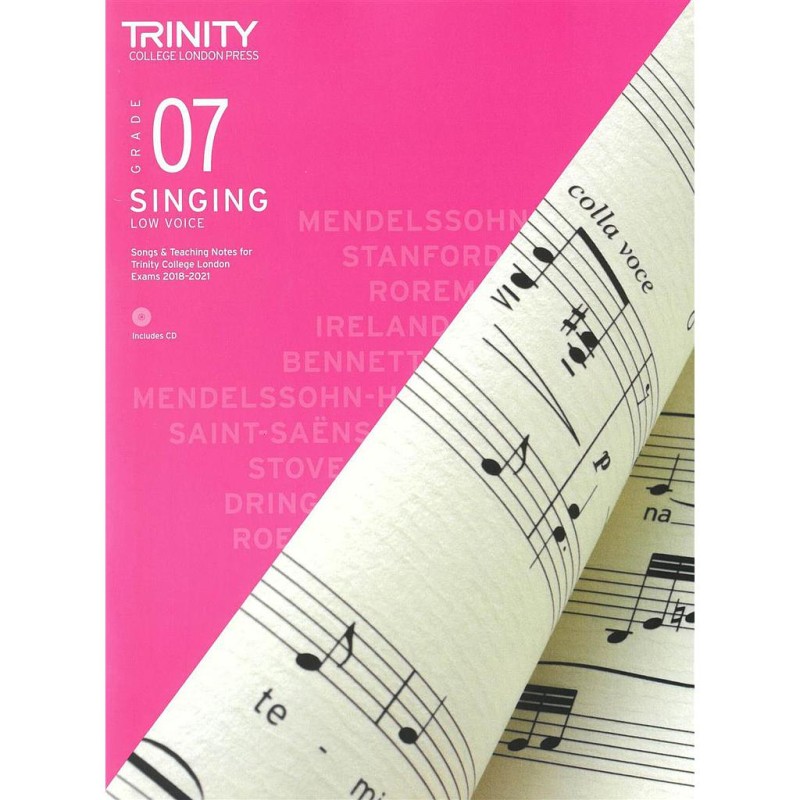 Exam Pieces Singing 2018-2021 Grade 7 (low)