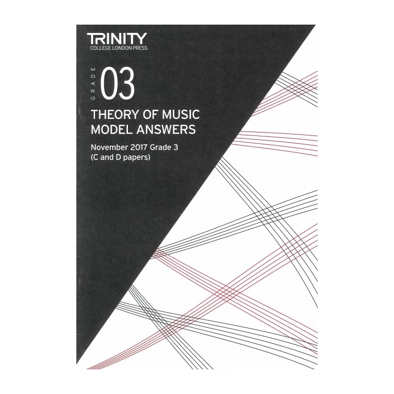THEORY OF MUSIC MODEL ANSWERS NOV 2017 GRADE 3