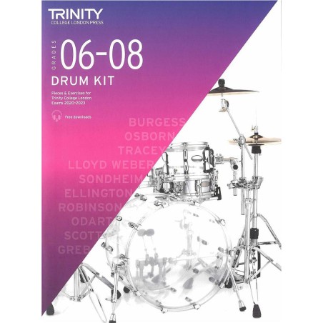 Drum Kit Exam Pieces 2020-2023 Grades 6-8