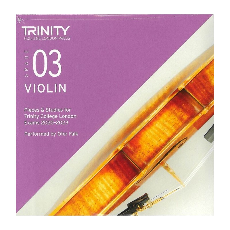 CD VIOLIN EXAM PIECES 2020-2023 GRADE 3
