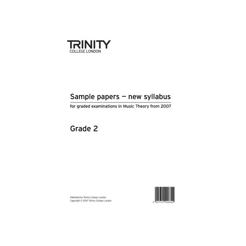 SAMPLE PAPERS - NEW SYLLABUS 2007 GRADE 2