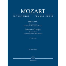 MISSA IN C "SPATZENMESSE" KV.220 (SMA)