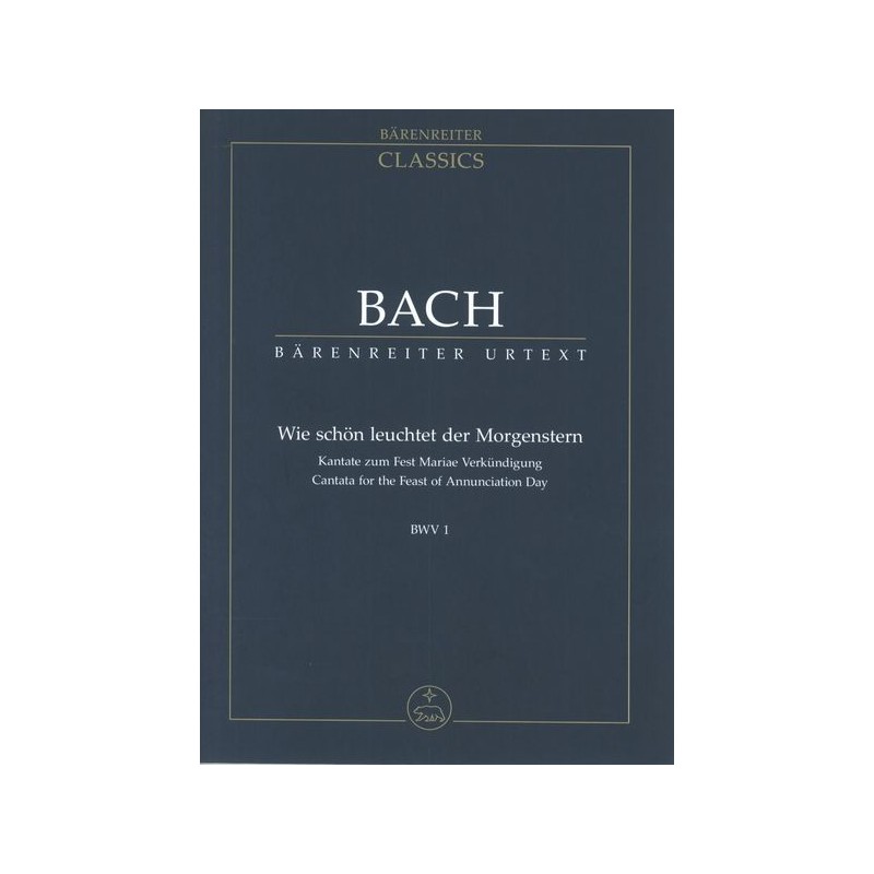 WIE SCHON LEUCHTET DER MORGENSTERN BWV.1