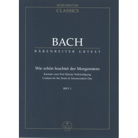 WIE SCHON LEUCHTET DER MORGENSTERN BWV.1