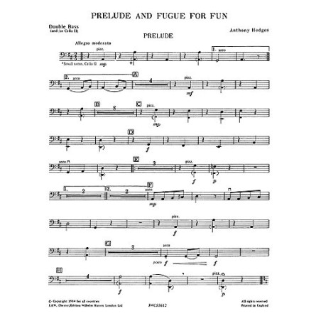 PRELUDE AND FUGUE FOR FUN