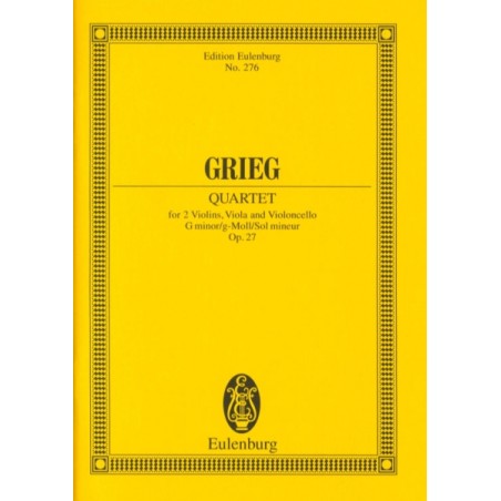 STREICHQUARTETT G-MOLL OP.27