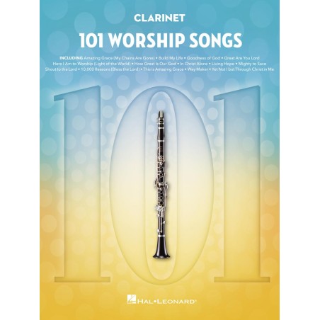 101 Worship Songs  for Clarinet