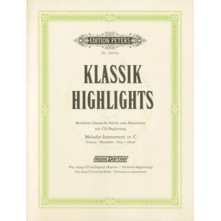 KLASSIK HIGHLIGHTS (MELODIE-INSTRUMENT IN C)