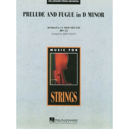 PRELUDE AND FUGUE IN D MINOR BWV.554
