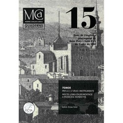 Tonos per a 1/2 veus i instruments. Miscel·lania en homenatge a Francesc Bonastre - Mestres catalans antics vol.15