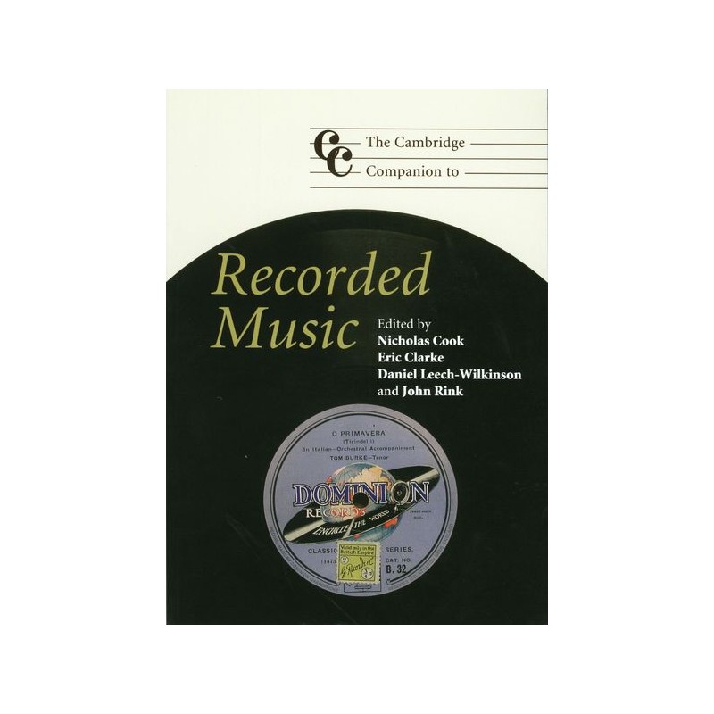 THE CAMBRIDGE COMPANION TO RECORDED MUSIC