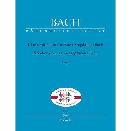 KLAVIERBUCHLEIN FUR ANNA MAGDALENA BACH