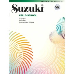 SUZUKI CELLO SCHOOL VOL.7 + CD