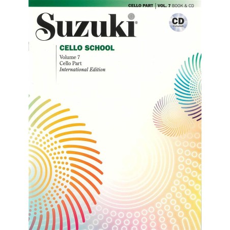 SUZUKI CELLO SCHOOL VOL.7 + CD