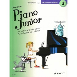 PIANO JUNIOR PERFORMANCE BOOK 3
