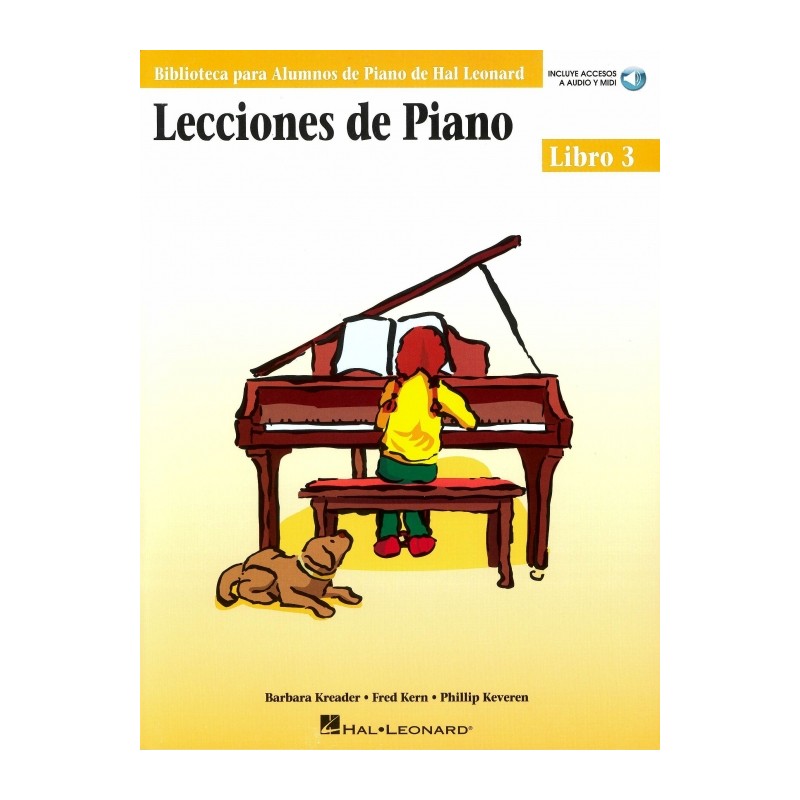 LECCIONES DE PIANO 3 + CD
