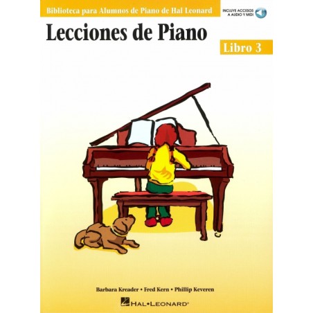 LECCIONES DE PIANO 3 + CD