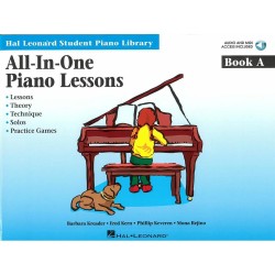 All-In-One Piano Lessons Book A