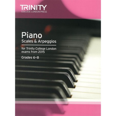 PIANO SCALES & ARPEGGIOS (FROM 2015) GRADES 6-8