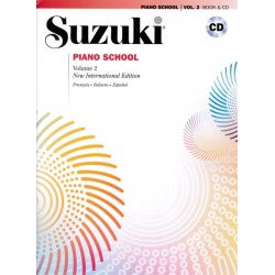 SUZUKI PIANO SCHOOL VOL.2 + CD