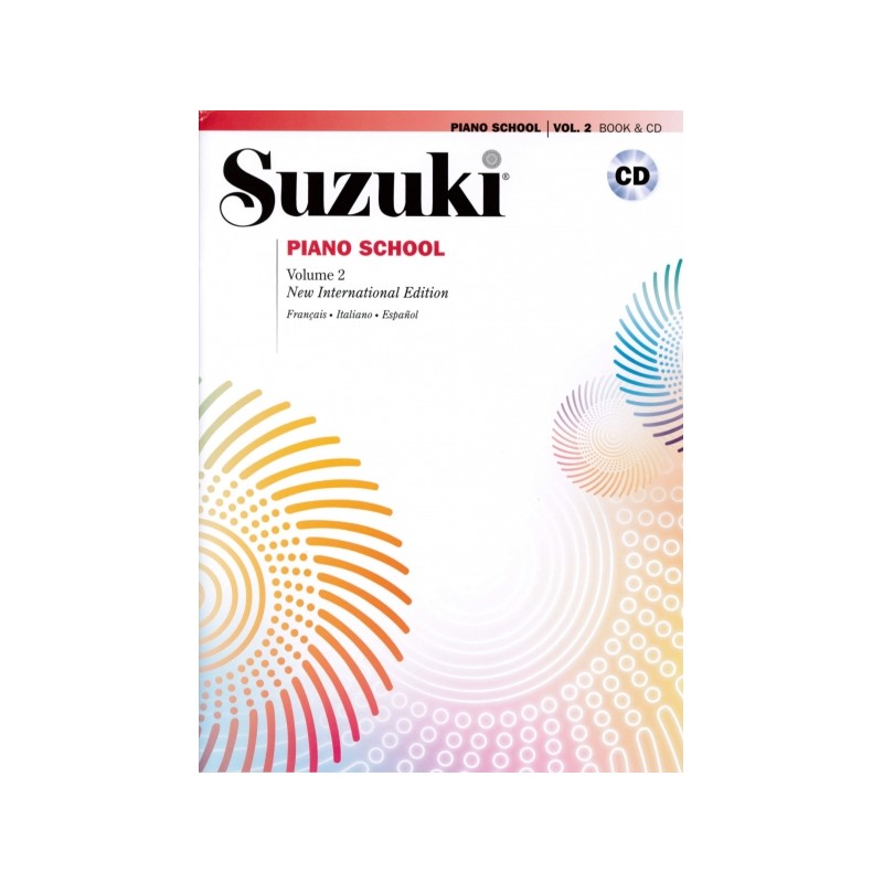 SUZUKI PIANO SCHOOL VOL.2 + CD