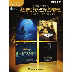 Songs from Barbie · The Little Mermaid · The Super Mario Bross. Movie for cello