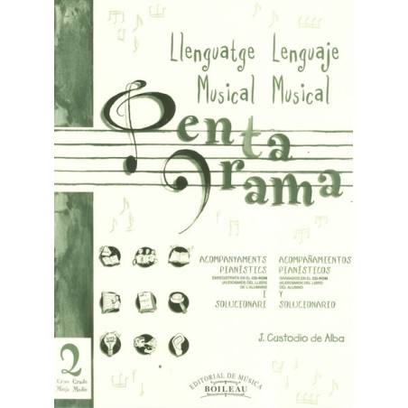 PENTAGRAMA - LLENG.MUSICAL GRAU MITJA 2 ACOMP.