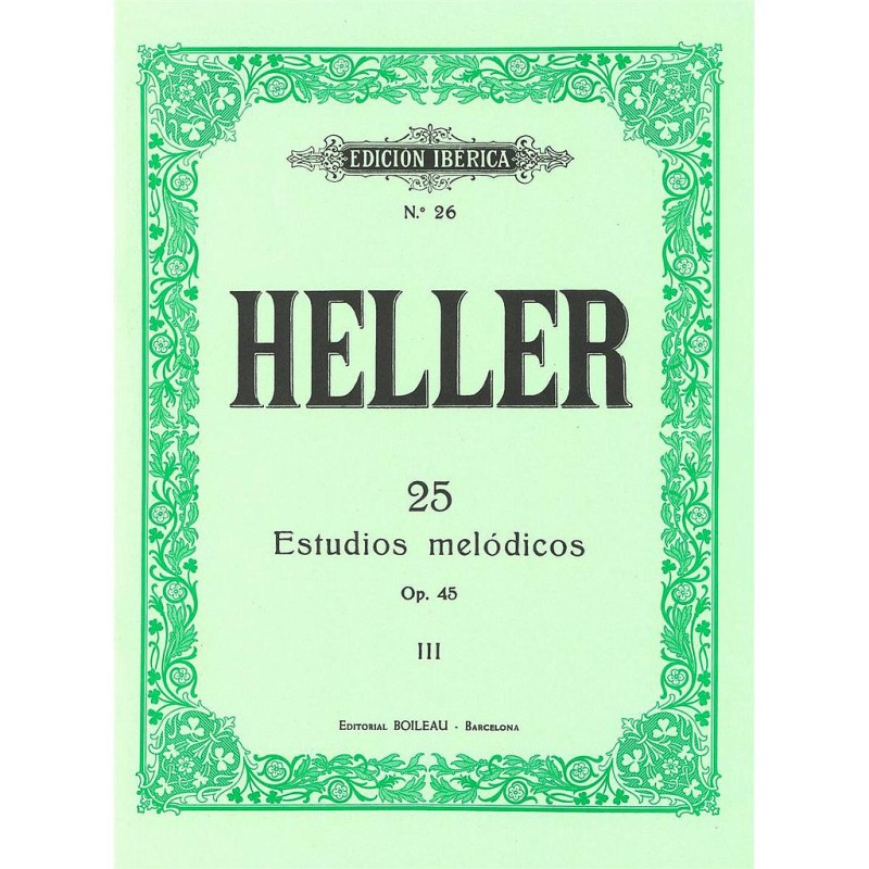 25 ESTUDIOS MELÓDICOS OP.45