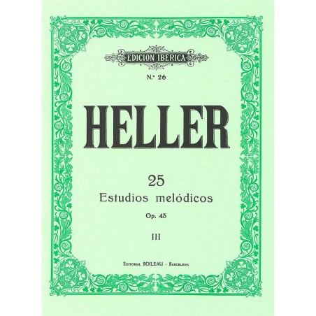 25 ESTUDIOS MELÓDICOS OP.45