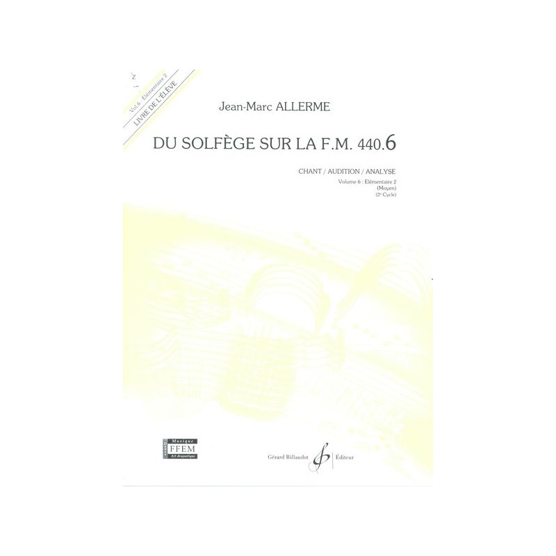 DU SOLFEGE SUR LA FM.440.6 (CHANT/AUDITION/ANALYSE