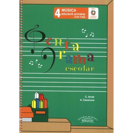 PENTAGRAMA ESCOLAR MUSICA 4