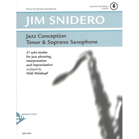 JAZZ CONCEPTION (21 SOLO ETUDES)