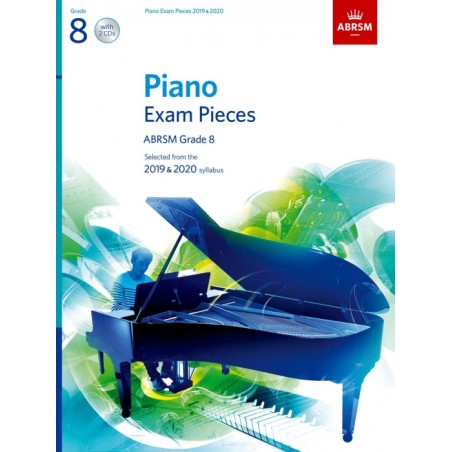 PIANO EXAM PIECES 2019-2020 GRADE 8 + CD
