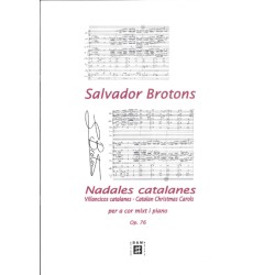 Nadales catalanes op. 76 per a cor mixt i piano
