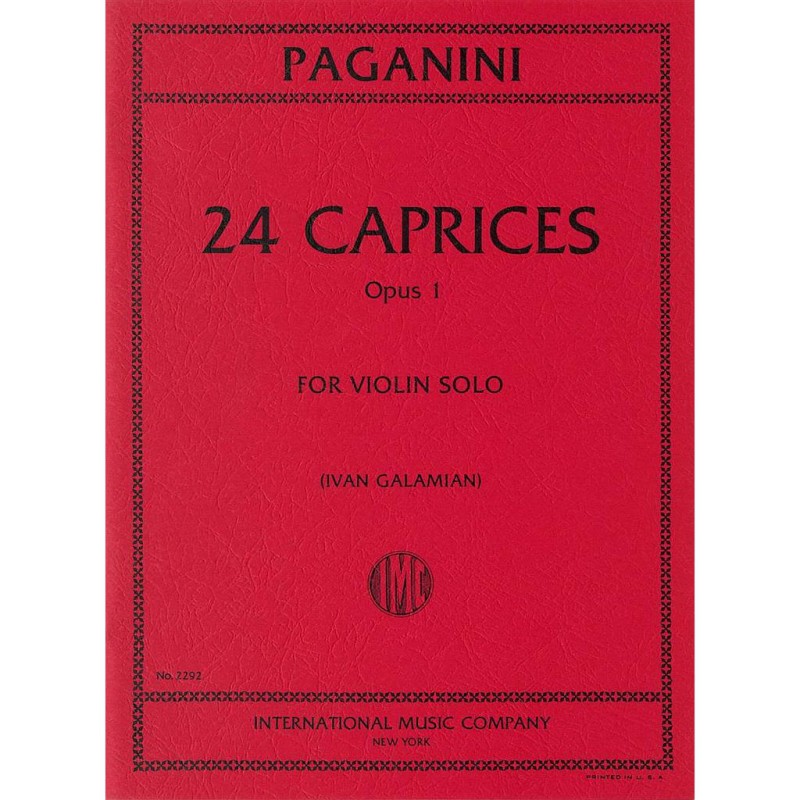 CAPRICHOS 24 OP 1