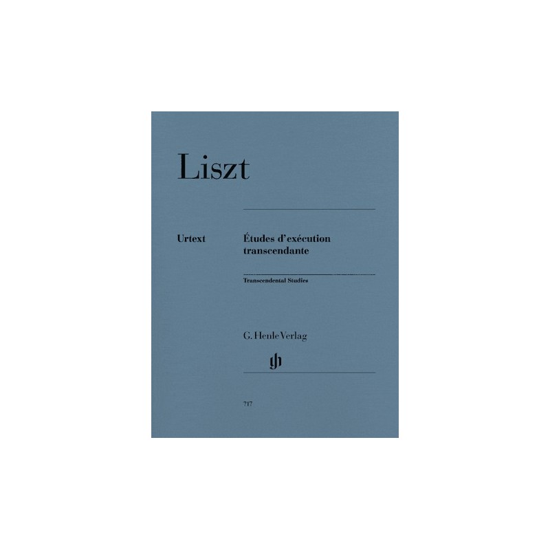 12 ETUDES D'EXECUTION TRANSCENDANTE