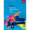 SPECIMEN SIGHT-READING TESTS (FROM 2009) GRADE 2