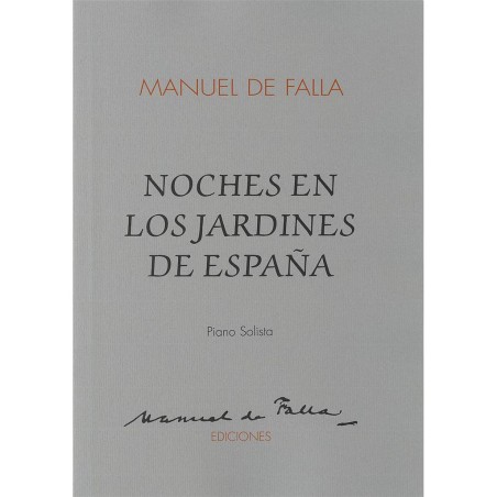 NOCHES EN LOS JARDINES DE ESPAÑA
