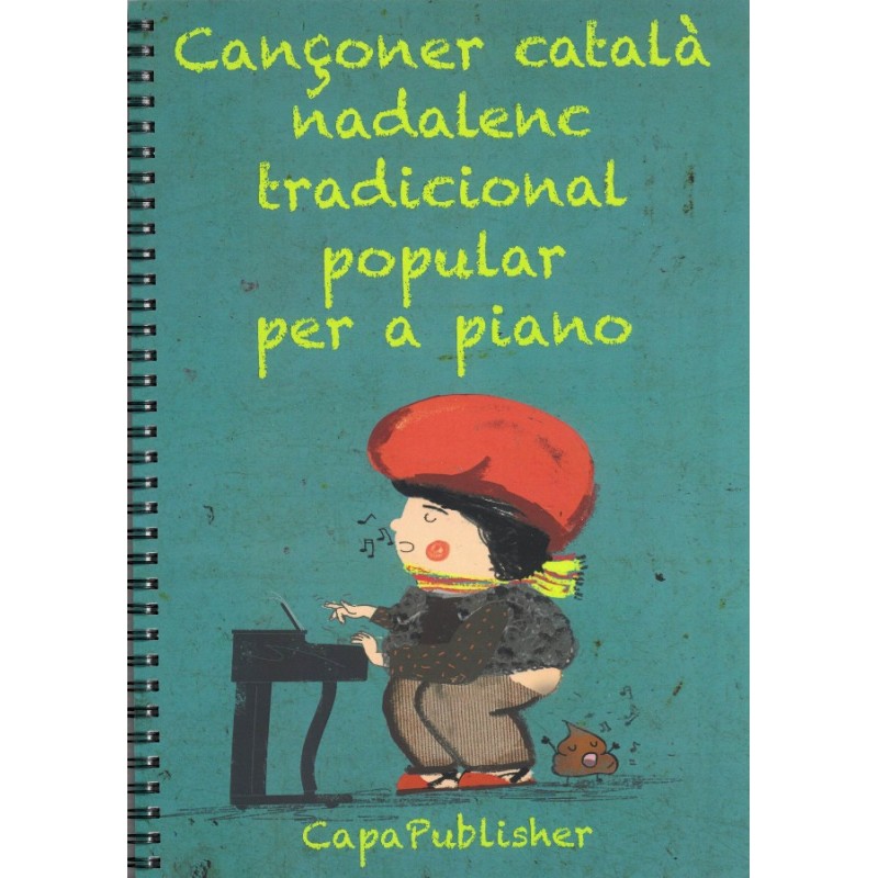 Cançoner catala nadalenc tradicional popular per a piano