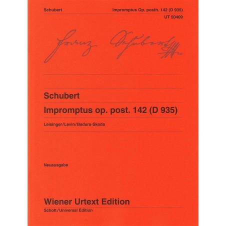 IMPROMPTUS OP.POST.142 (D.935)