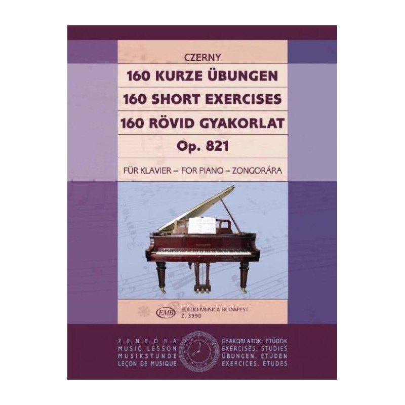 160 Short Exercises op.821