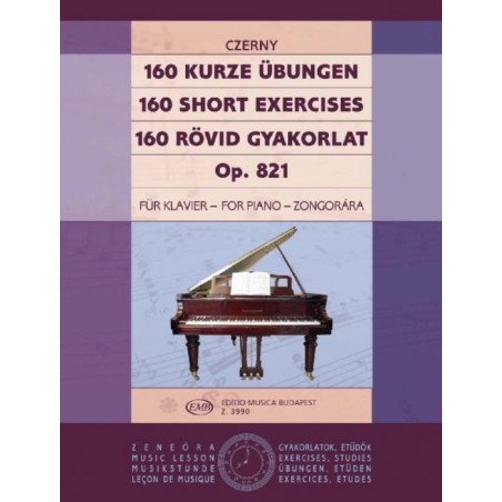 160 Short Exercises op.821