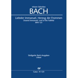 Liebster Immanuel, Herzog der Frommen BWV.123