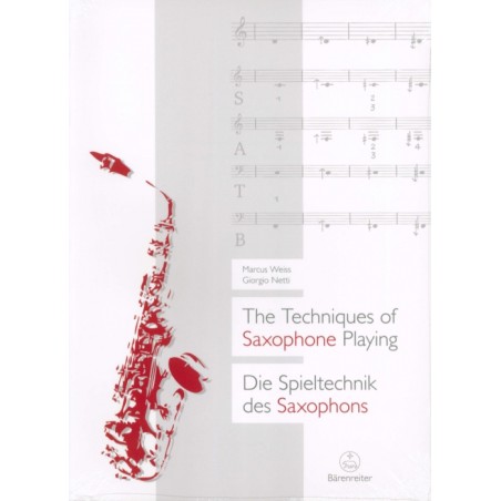 THE TECHNIQUES OF SAXOPHONE PLAYING