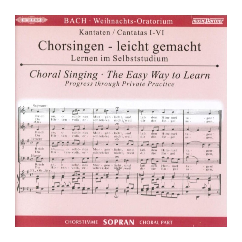 CD WEIHNACHTS ORATORIUM - SOPRAN