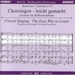 CD WEIHNACHTS ORATORIUM - ALT