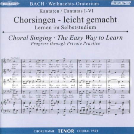 CD WEIHNACHTS ORATORIUM - TENOR