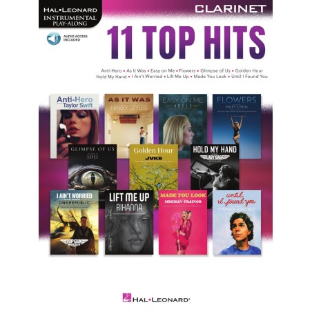 11 Top Hits for Clarinet