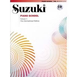 SUZUKI PIANO SCHOOL VOL.5 + CD